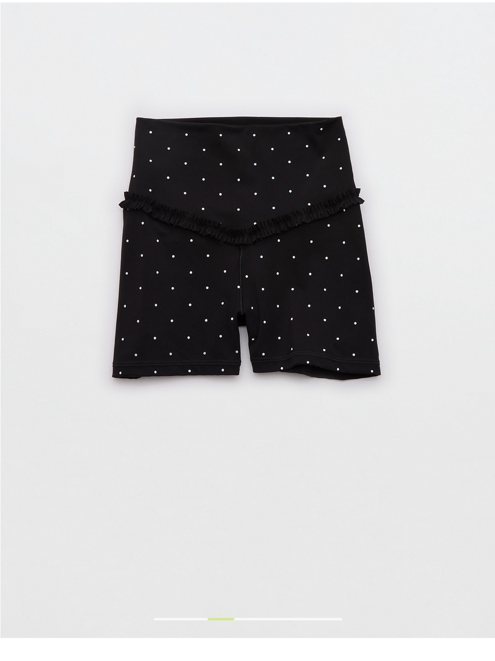 Polka Dot Ruffled Athletic Short—Offline/Aerie
